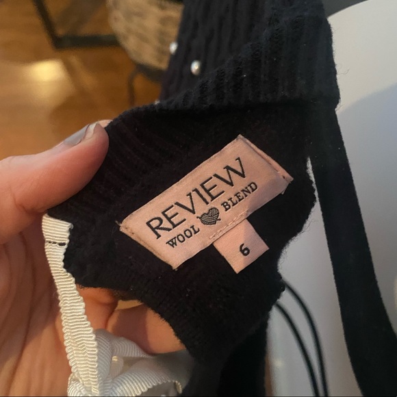 Review Knitted Jumper with pearls - Picture 3 of 3